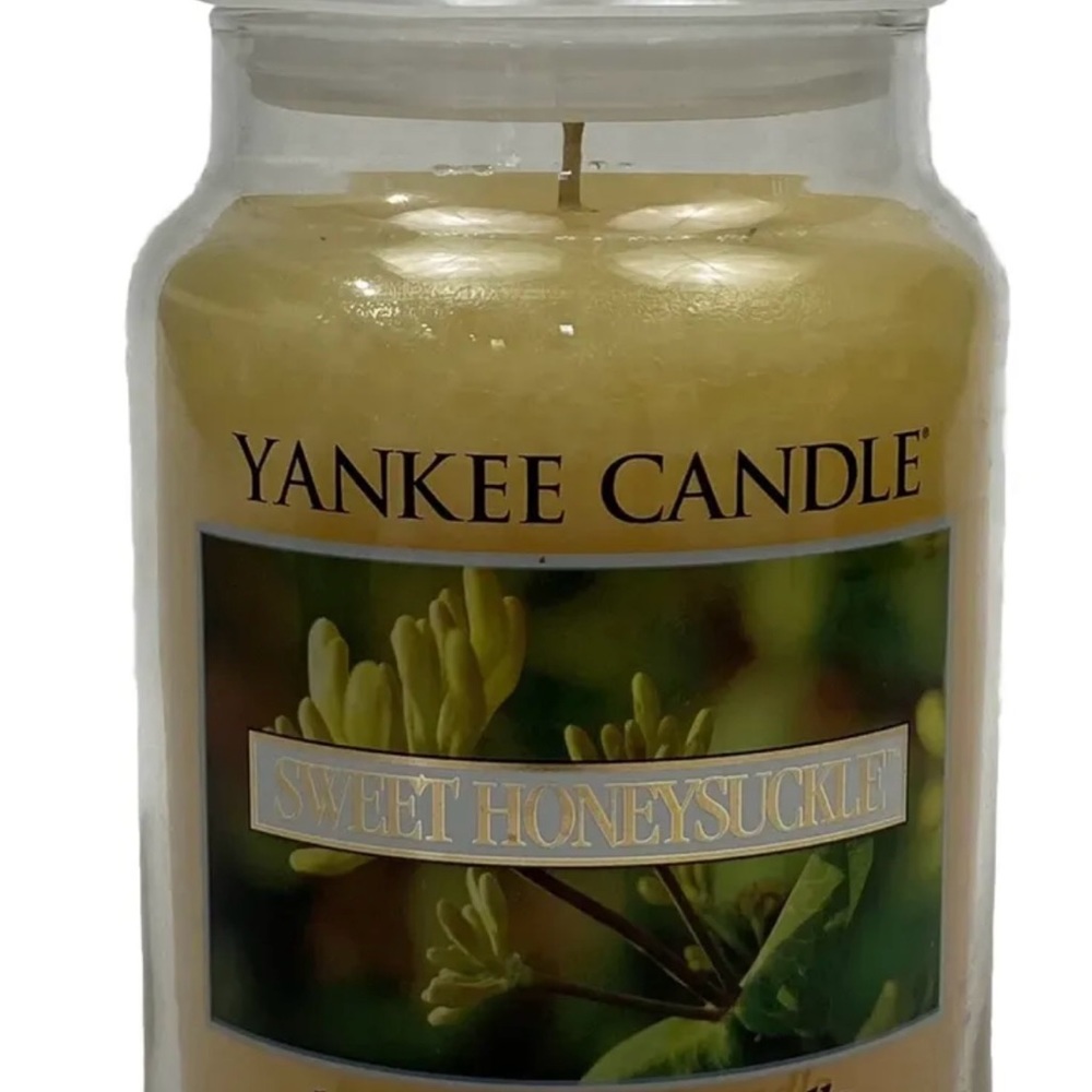 New Yankee Candle Sweet Honeysuckle Large Retired